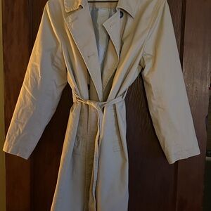 J. Crew Tan Trench Coat Timeless Design